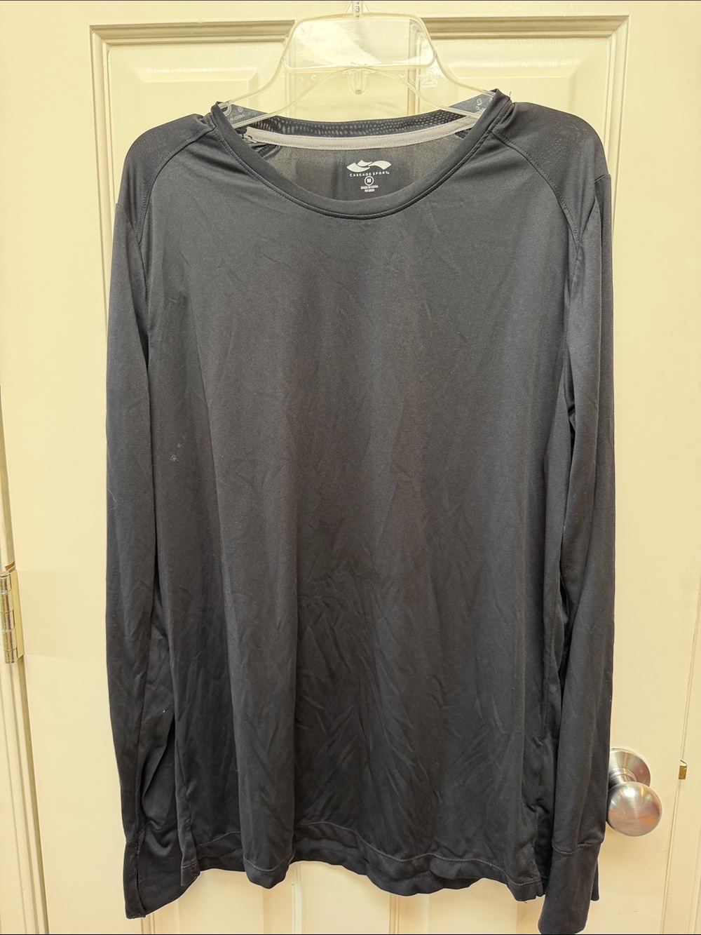 Men's Long Sleeve Performance Tee - Black